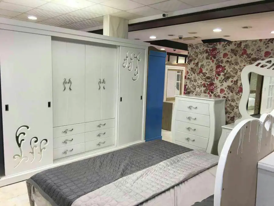 غرف نوم وطني جديده ألوان مختلفه جاهزه وتفصيل  (image 15)