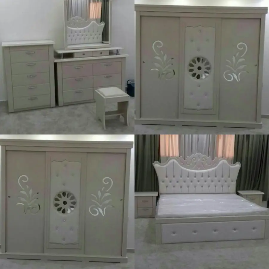 غرف نوم وطني جديده ألوان مختلفه جاهزه وتفصيل  (image 25)