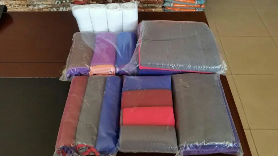 فرصة حصرية: مناشف استوكات الحبة ريال - مقاسات متنوعة!