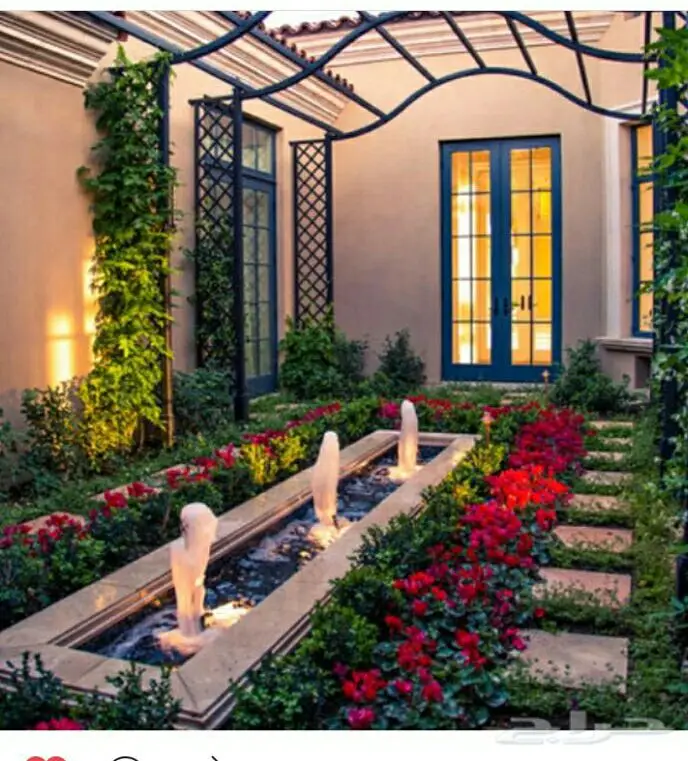 مشاتل تنسيق حديق تصميم فلل وقصور واستراحة  (image 21)