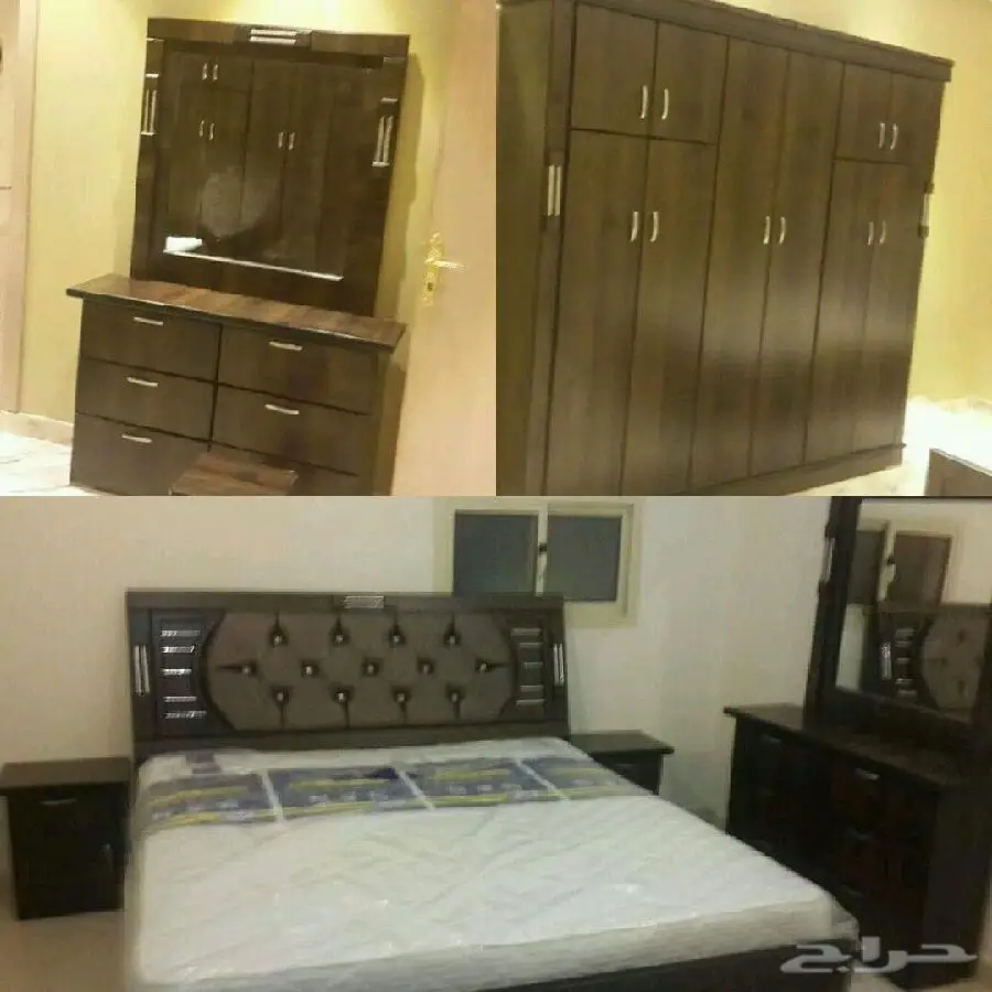 غرف نوم جديده الوان مختلفه جاهزه للتركيب (image 7)