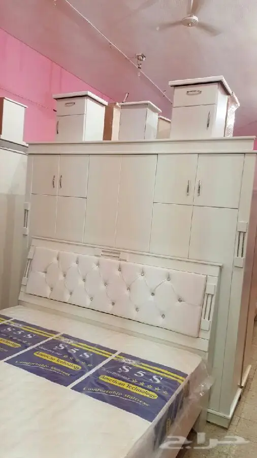 غرف نوم جديده الوان مختلفه جاهزه للتركيب (image 9)