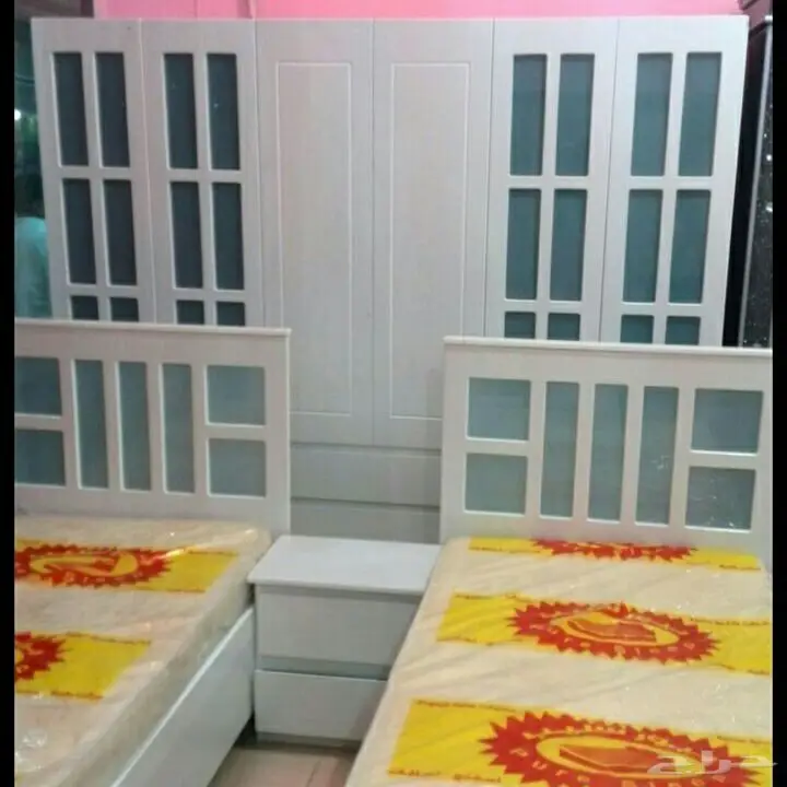 غرف نوم وطني جديده ألوان مختلفه جاهزه وتفصيل  (image 18)