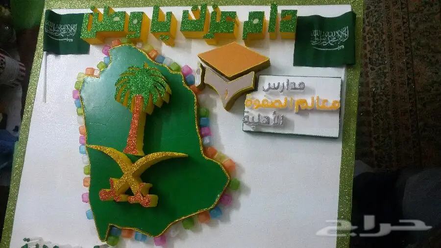 تصميم وتنفيذ مجسمات ولوحات فوم وفلين بالرياض طلاب ومدارس وجامعات وغيره بأسعار مناسبة  (image 48)