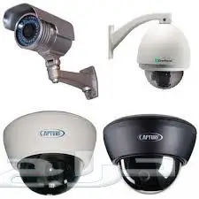كاميرات مراقبة امنية مع التركيب والضمان