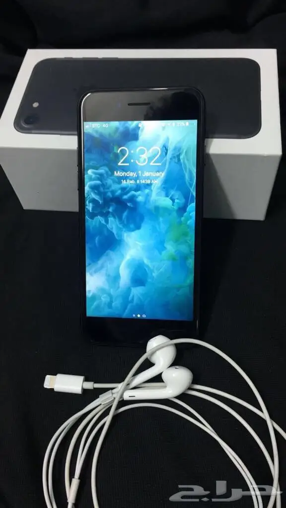 ايفون 7. اسود مطفي نظيف 128