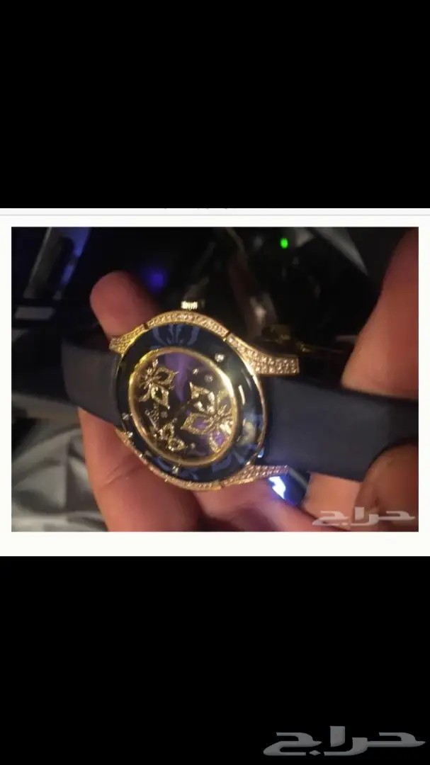ساعة الماس وذهب من الدهام للساعات  (image 1)