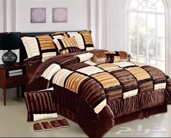 مفارش فرو 11قطعة نفرين شتوي ثقيل اصلي (image 7)