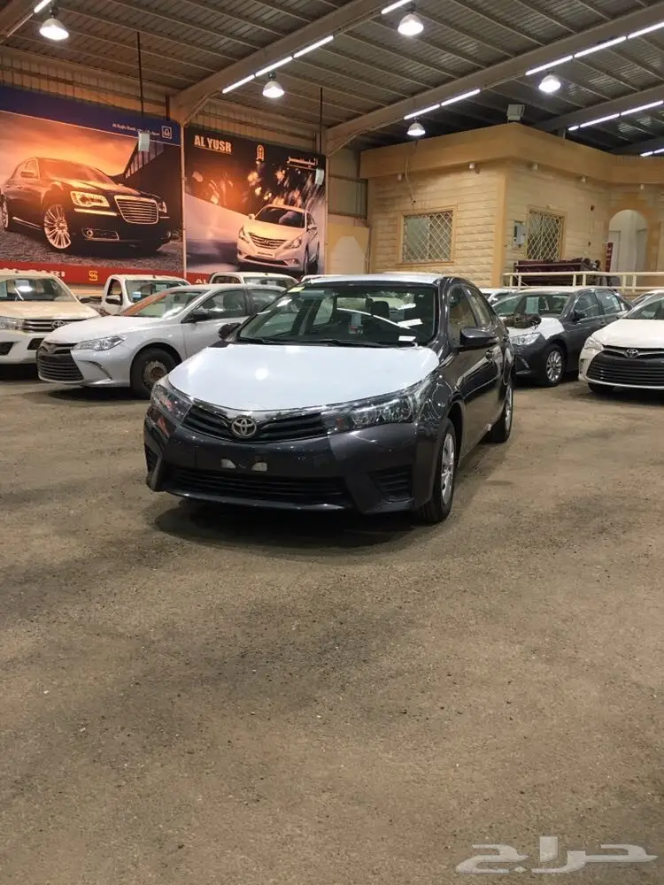 كورولا سياحي فضي وبحري سعودي2016 (image 5)