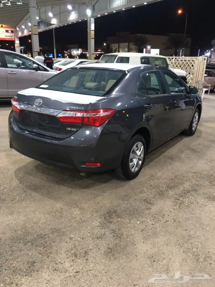 كورولا سياحي فضي وبحري سعودي2016 (image 10)