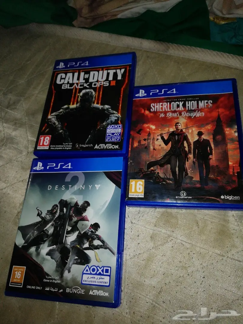 اشرطة بلايستيشن 4