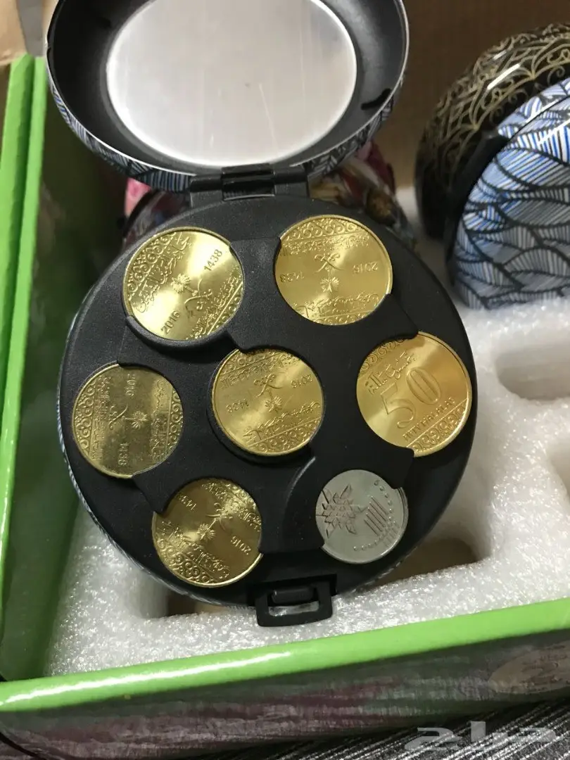 محفظة النقود المعدنية السعودية (image 2)