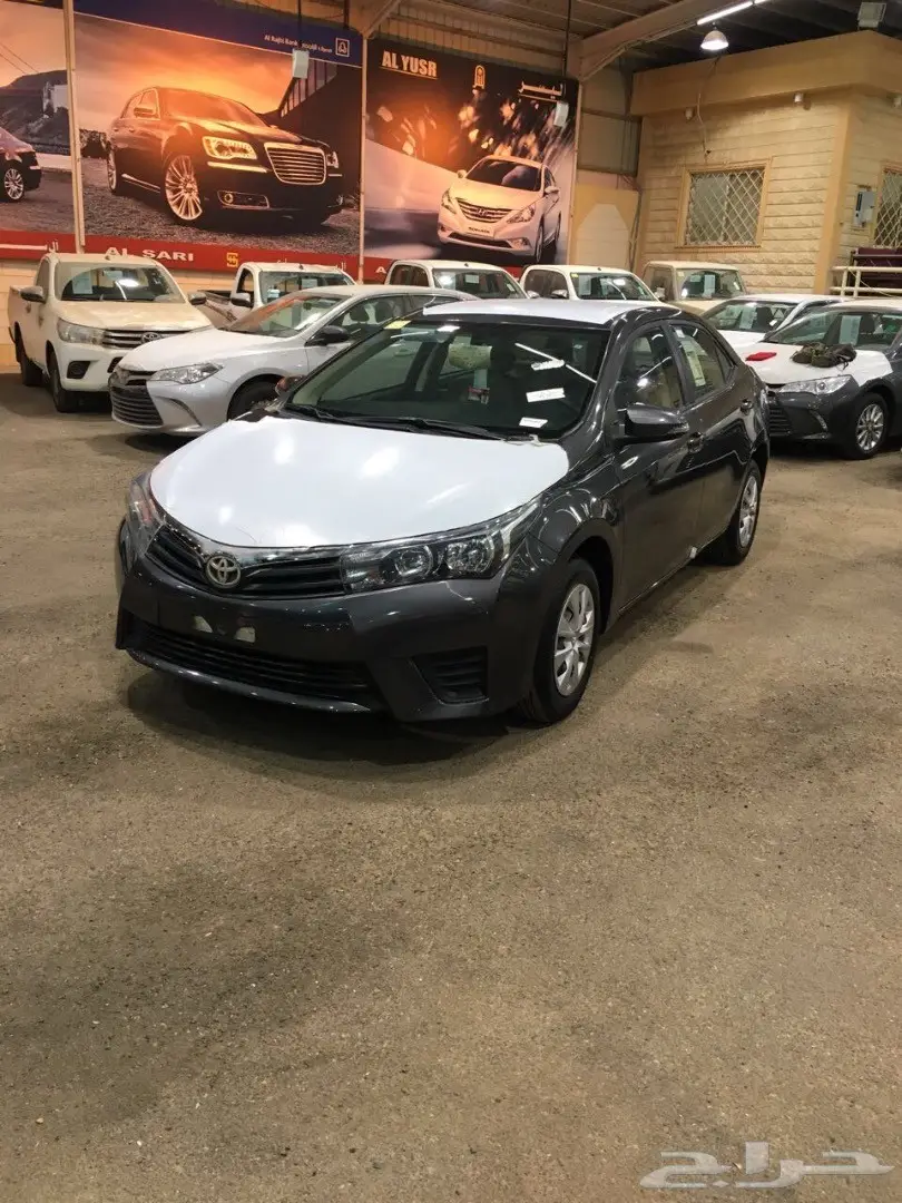 كورولا سياحي فضي وبحري سعودي2016 (image 7)