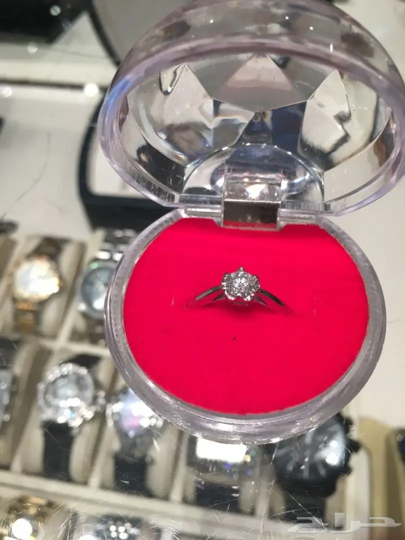 خاتم الماس جديد للبيع 