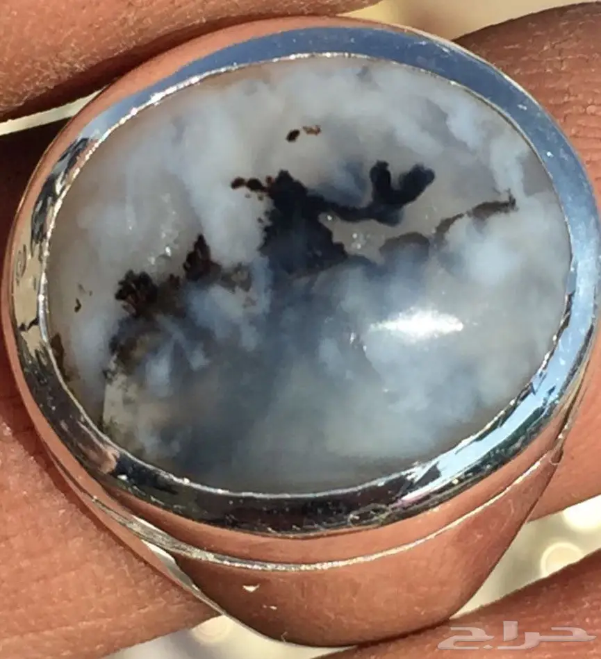 عقيق يماني مكتوب اسم علي