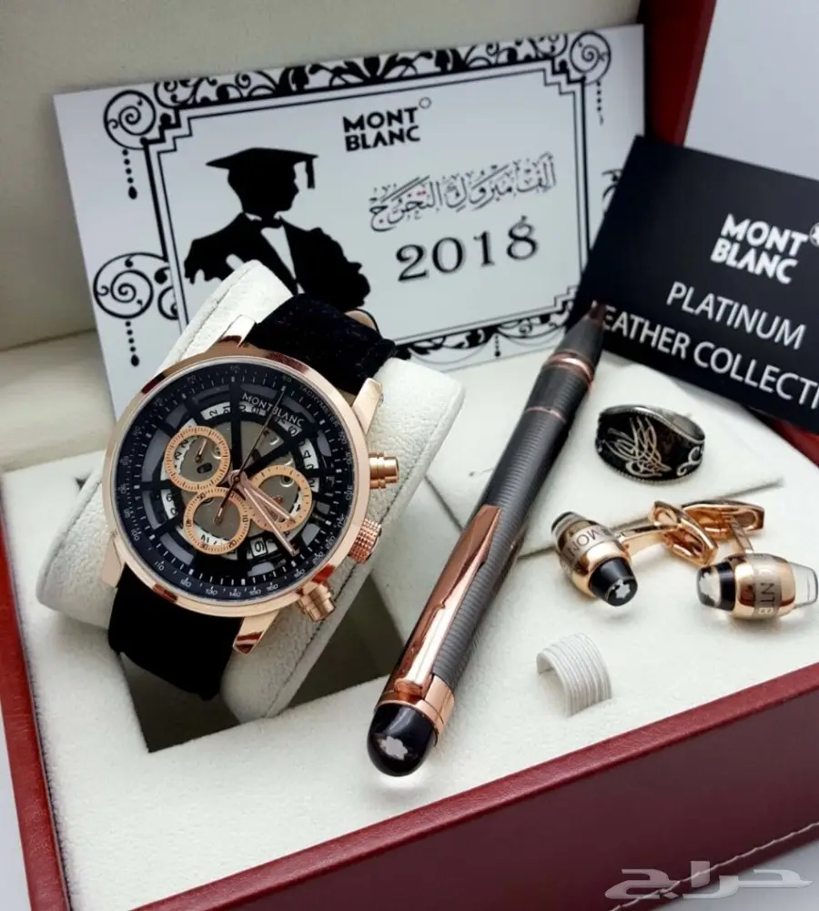 ساعات ماركة مونت بلانك كنوقراف جودة ممتازة جد (image 5)