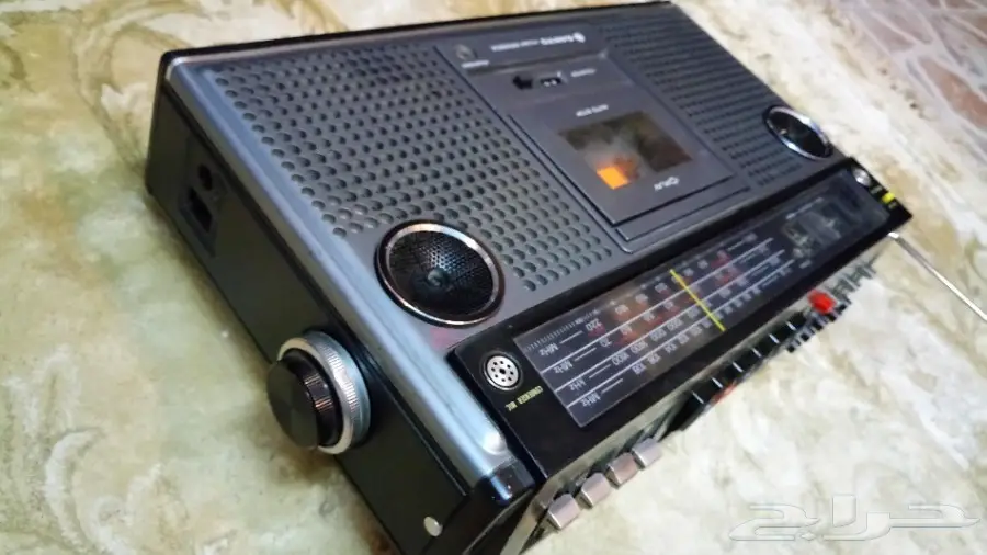 مسجل وراديو سانيو قديم صنع في اليابان 1980 (image 8)
