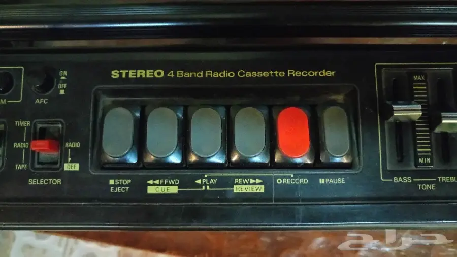 مسجل وراديو سانيو قديم صنع في اليابان 1980 (image 12)