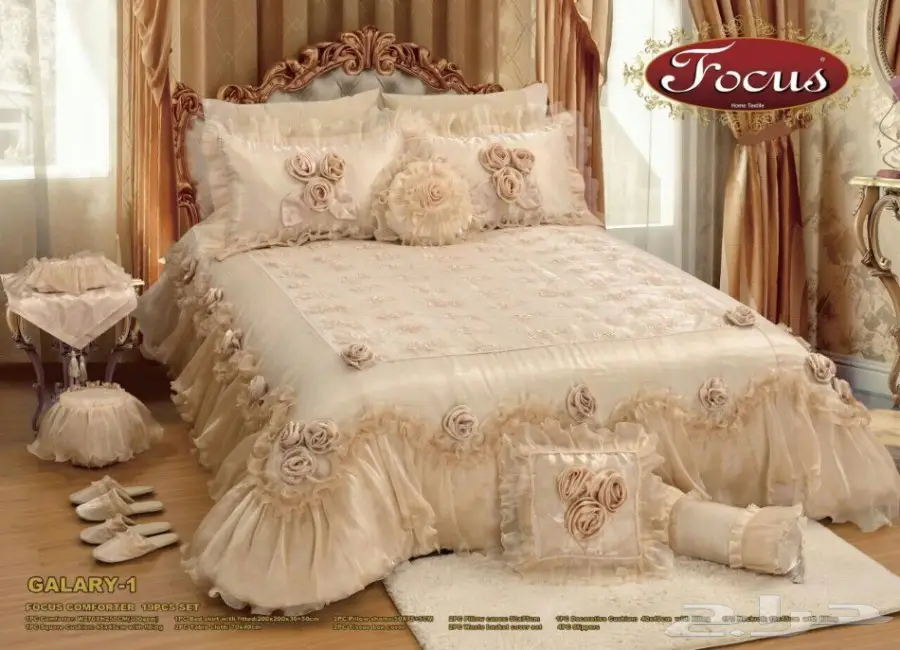 مفارش عرايسي فخمه جدا (image 4)