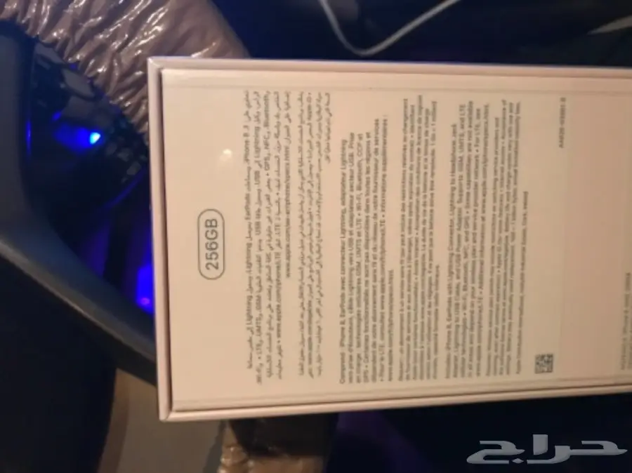 أيفون 8 ذهبي  256G الجهاز جديد بتغليف المصنع (image 2)