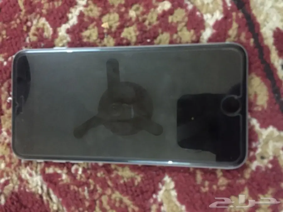 ايفون 6s  بلس فضي 128قيقا