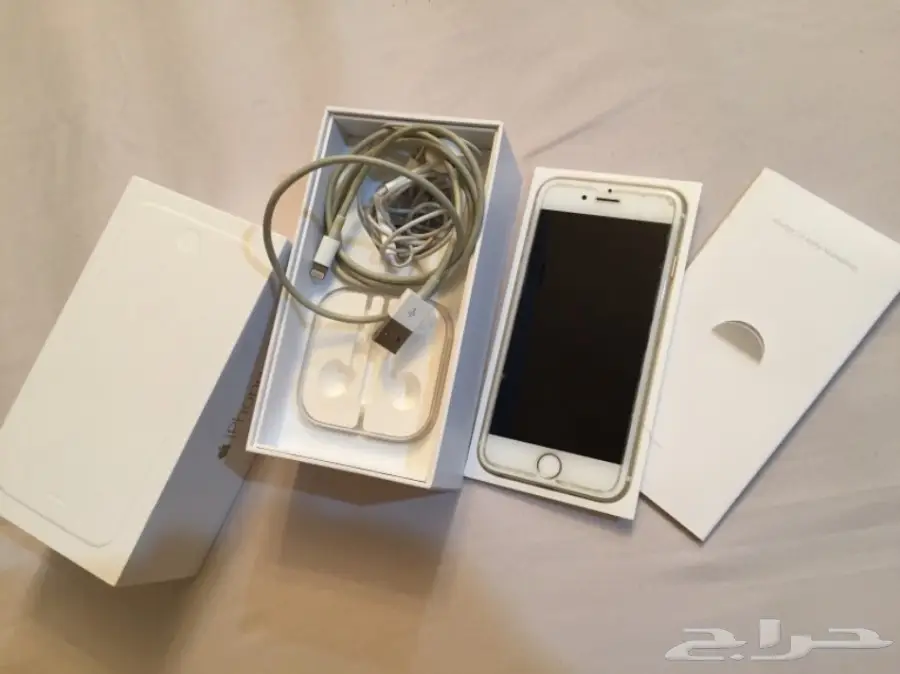 للبيع ايفون 6 ذهبي 16 قيقا