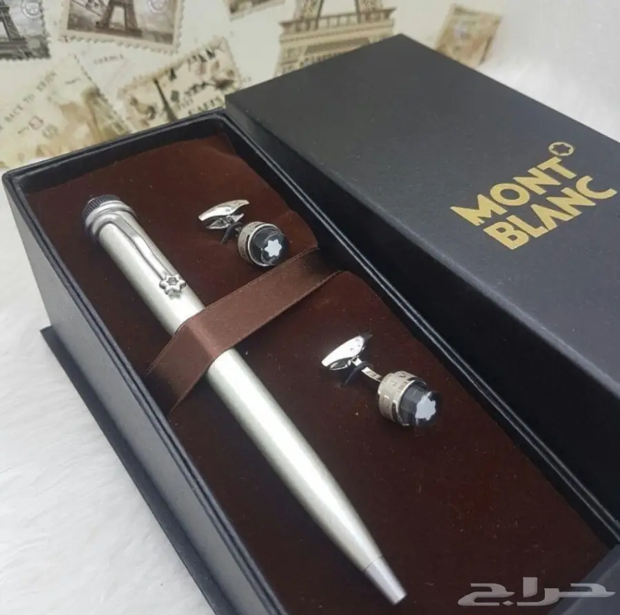 أطقم مميزة أقلام ماركات عالمية مع كبك  (image 13)