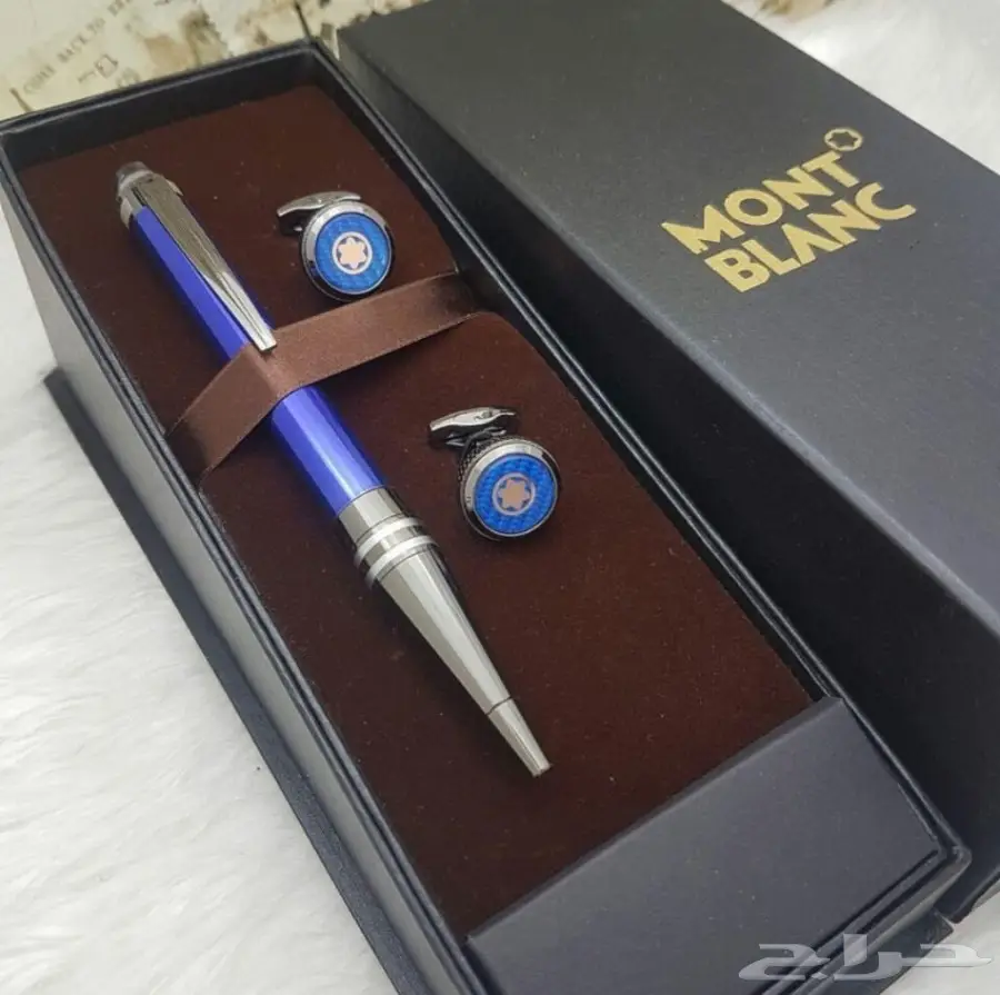 أطقم مميزة أقلام ماركات عالمية مع كبك  (image 4)