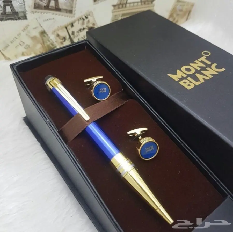 أطقم مميزة أقلام ماركات عالمية مع كبك  (image 3)