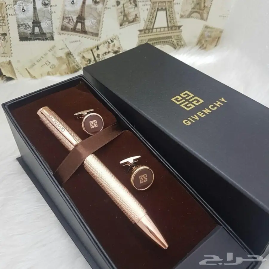 أطقم مميزة أقلام ماركات عالمية مع كبك  (image 20)