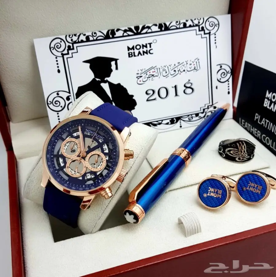 ساعات ماركة مونت بلانك كنوقراف جودة ممتازة جد (image 13)