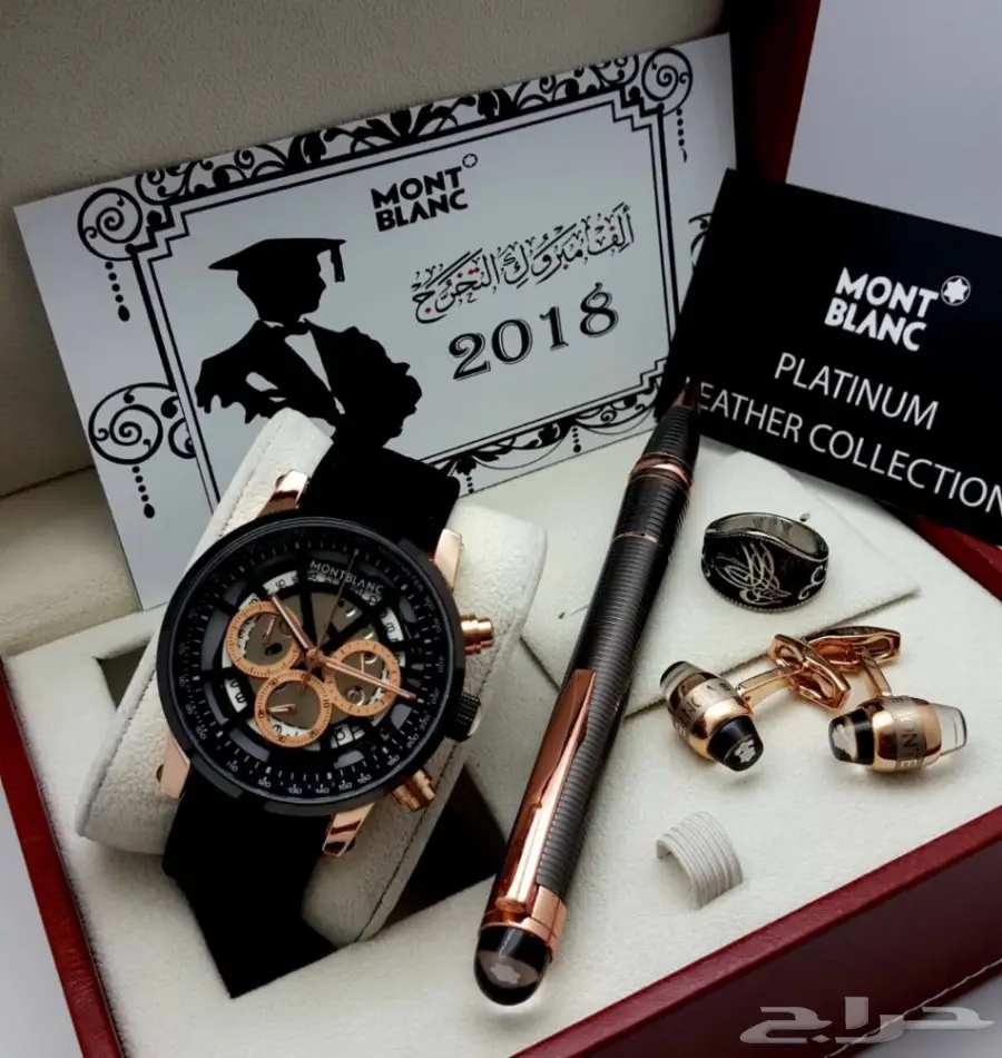 ساعات ماركة مونت بلانك كنوقراف جودة ممتازة جد (image 11)