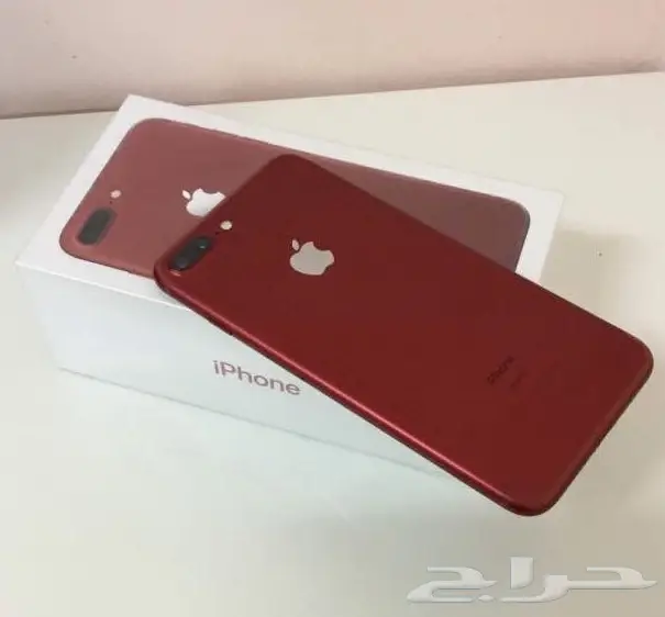 للبيع ايفون 7 بلس احمر  (image 1)