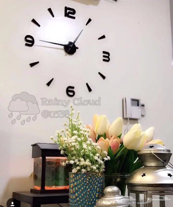 ساعة حائط 3D سعر مناسب توصيل لجميع المدن (image 3)
