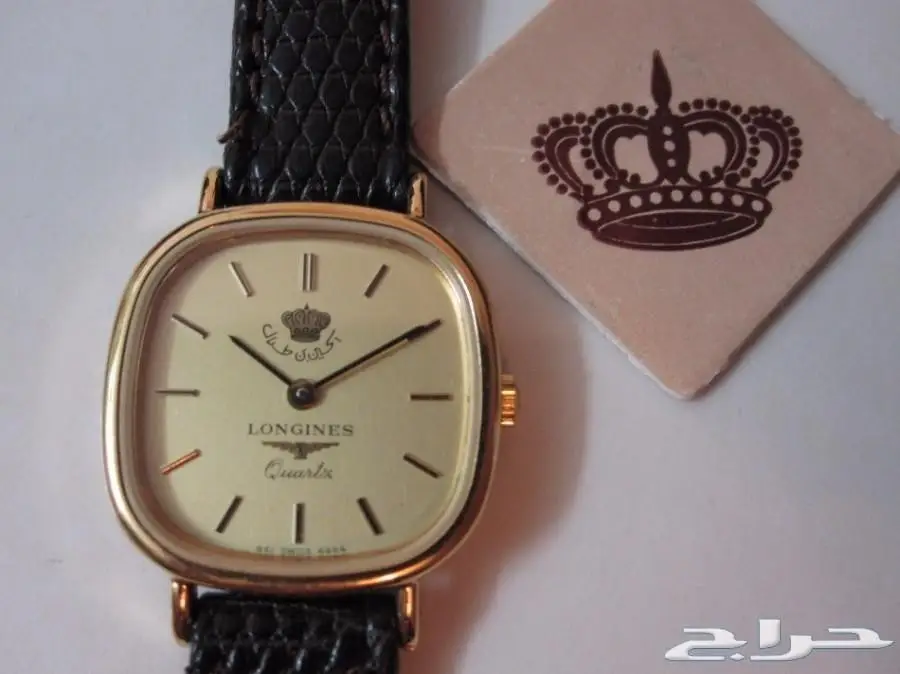 ساعة يد نسائية اهداء الملك حسين 