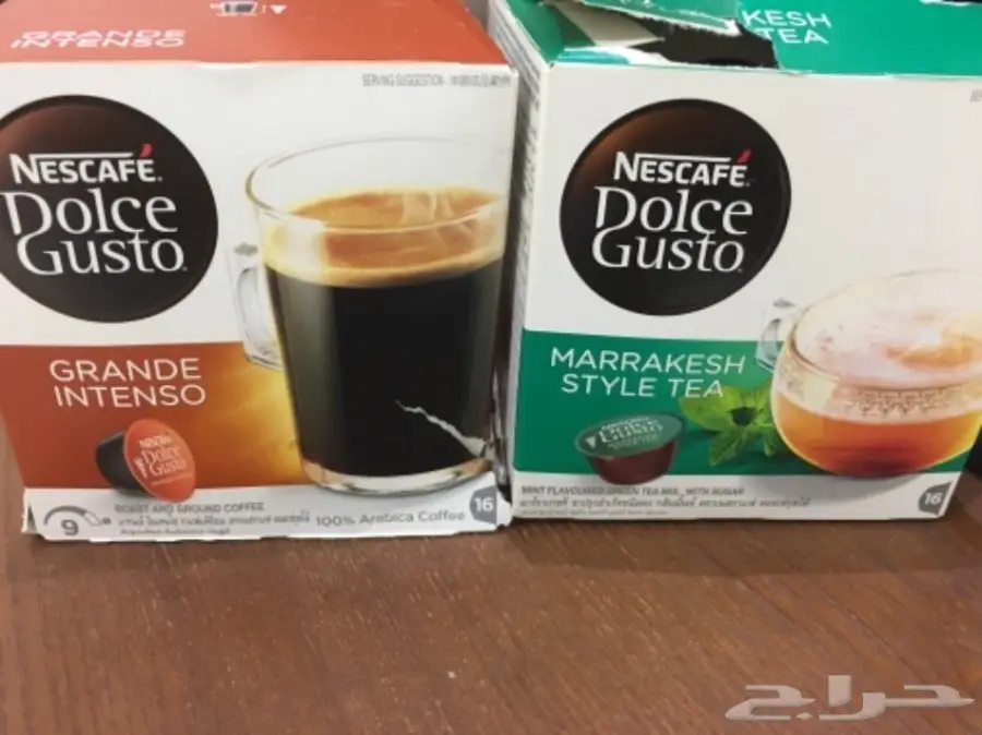 مكينة قهوة dolce gusto مستعملة عدة مرات فقط (image 4)
