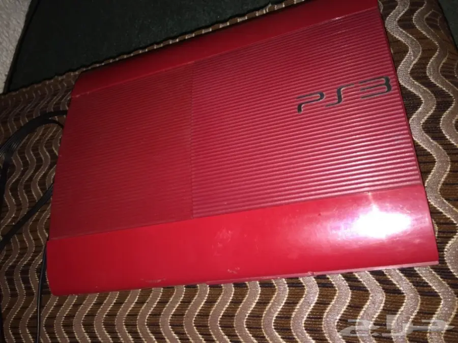 بلاستيشن 3 احمر للبيع العاجل