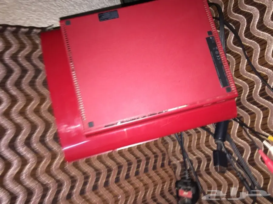 بلاستيشن 3 احمر للبيع العاجل (image 1)