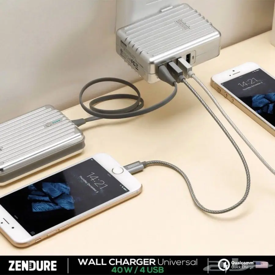 شاحن اصلي ضمان سنتين محل التميمي مع التوصيل