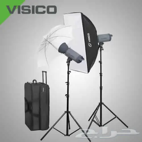 اضاءة فلاش استديو 300 واط 