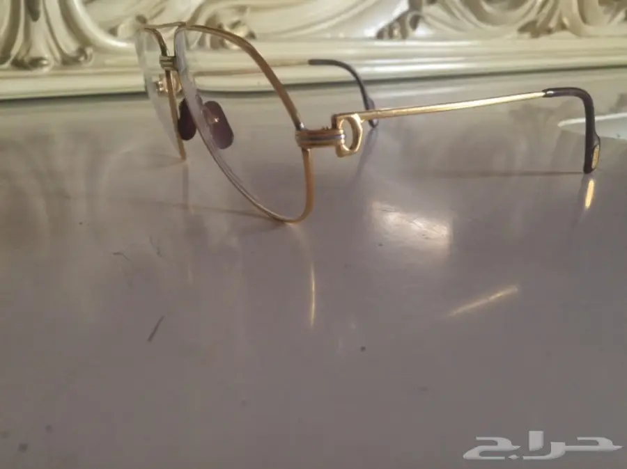 فريم نظاره  كارتير كلاسيك اصلي ذهبي