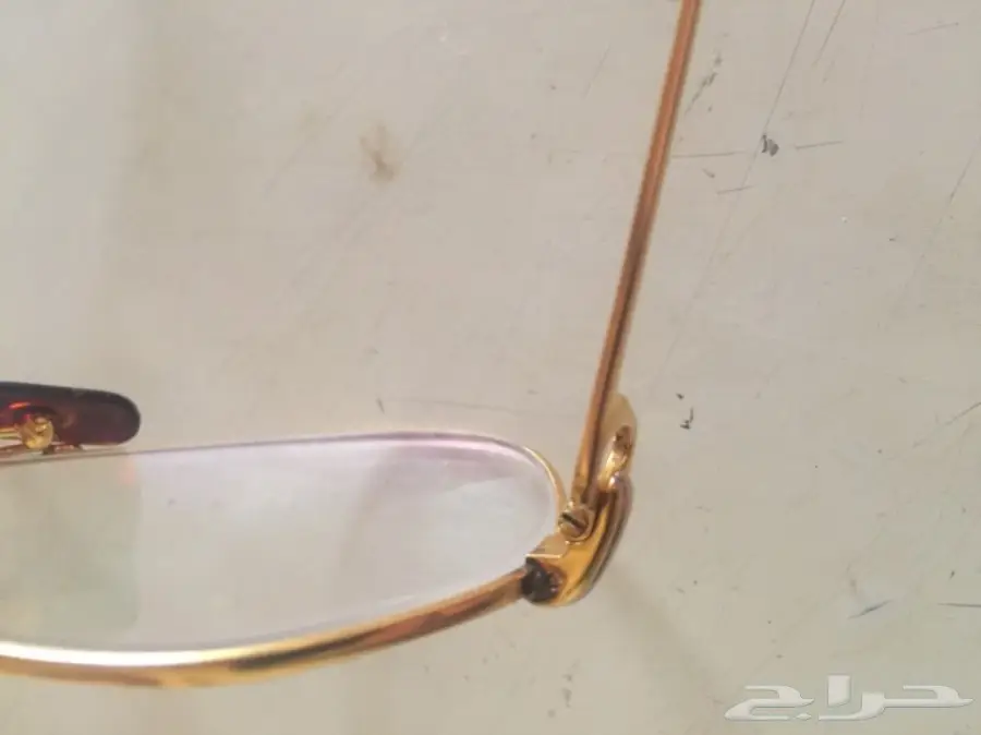 فريم نظاره  كارتير كلاسيك اصلي ذهبي (image 1)