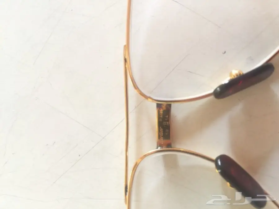 فريم نظاره  كارتير كلاسيك اصلي ذهبي (image 3)