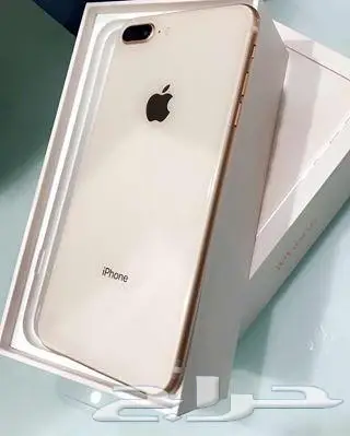ايفون 8 بلس ذهبي للبدل (image 1)