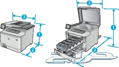 طابعة Hp color laserjet pro m477fnw (image 6)