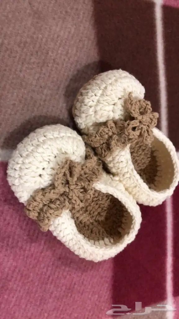 احذية مواليد خياطة يدوية (image 1)