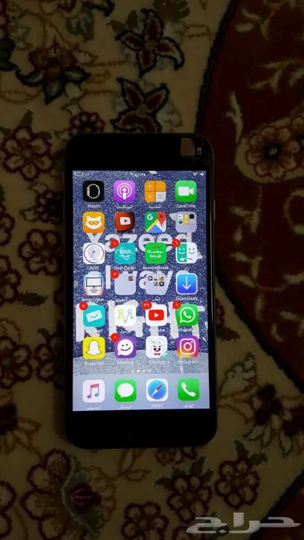 ايفون 6 اسود 64 قيقا