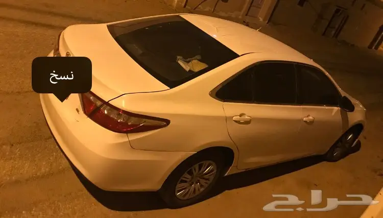 كامري 2016 ابيض وارد عبداللطيف جميل  (image 1)