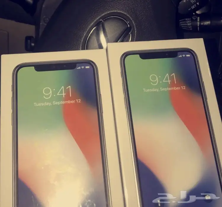 ايفون x 256 فضي