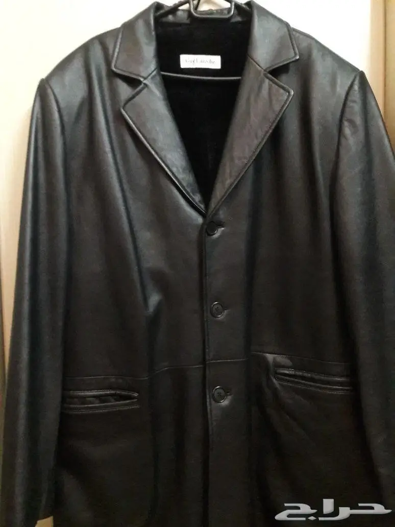 بالطو طويل فرنسي Guy laroche جلد خروف ناب (image 4)